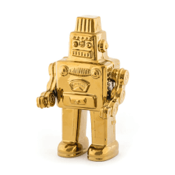 Image showing the Robot, Memorabilia, Gold product.