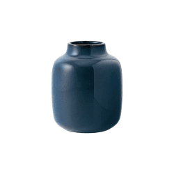 Image showing the Lave Home Small Vase, H15.5cm, Blue product.