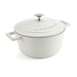 Image showing the Cast Aluminium Casserole Dish, 2.5L, Cream product.