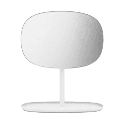 Image showing the Flip Vanity Mirror L28 x D19.4 x H34.5cm White, White product.