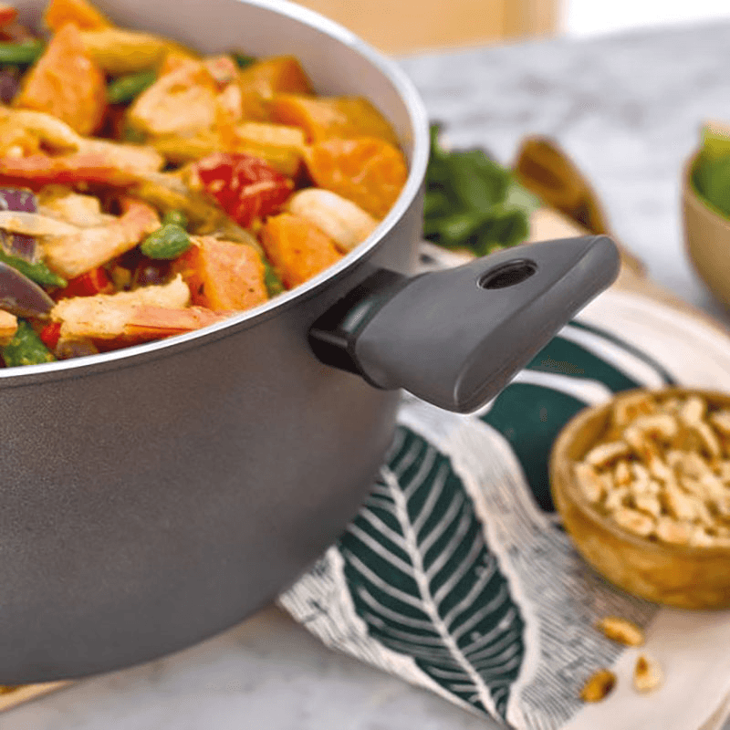 Stockpot, 28cm, Grey