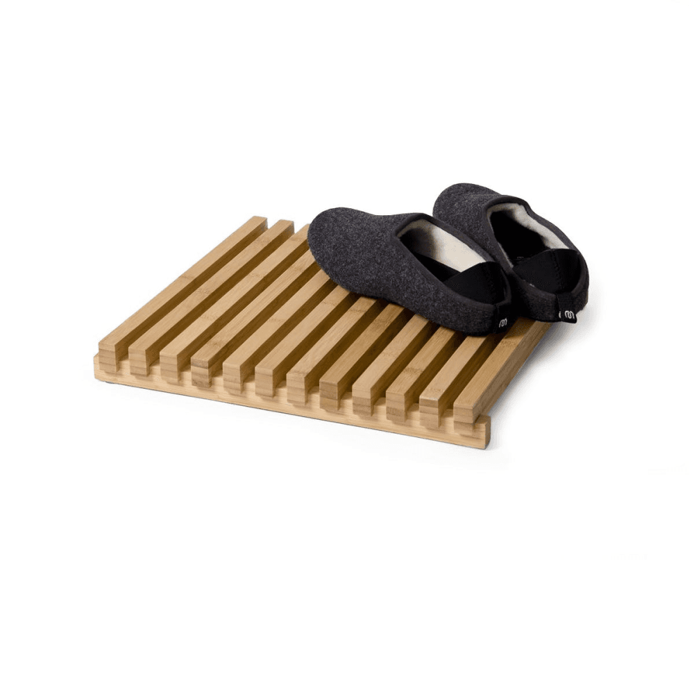 Arena Slatted shower mat, H5 x W42.5 x D38cm, Bamboo