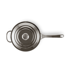 Image showing the Signature Uncoated Chef's pan with lid, 24cm, Stainless Steel product.