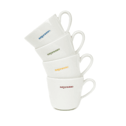 Image showing the 'Espresso' Set of 4 Espresso Cups, 100ml product.