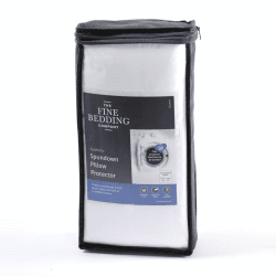 Image showing the Spundown Pillow Protector, White product.