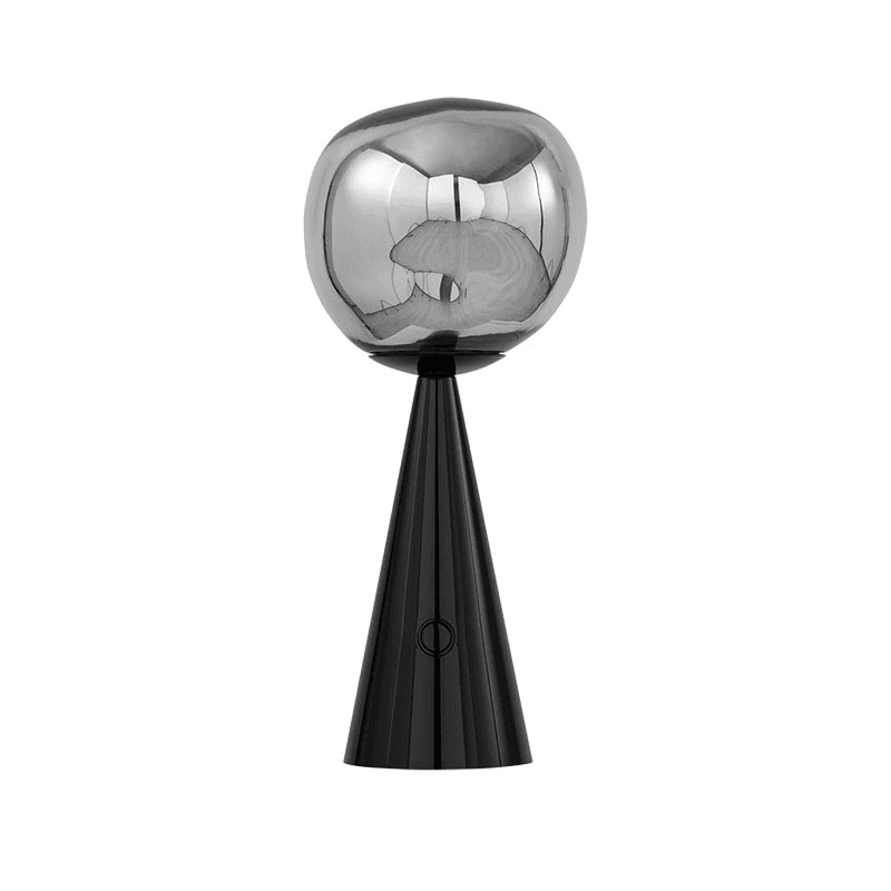 Melt Portable Lamp, H28.5cm, Black