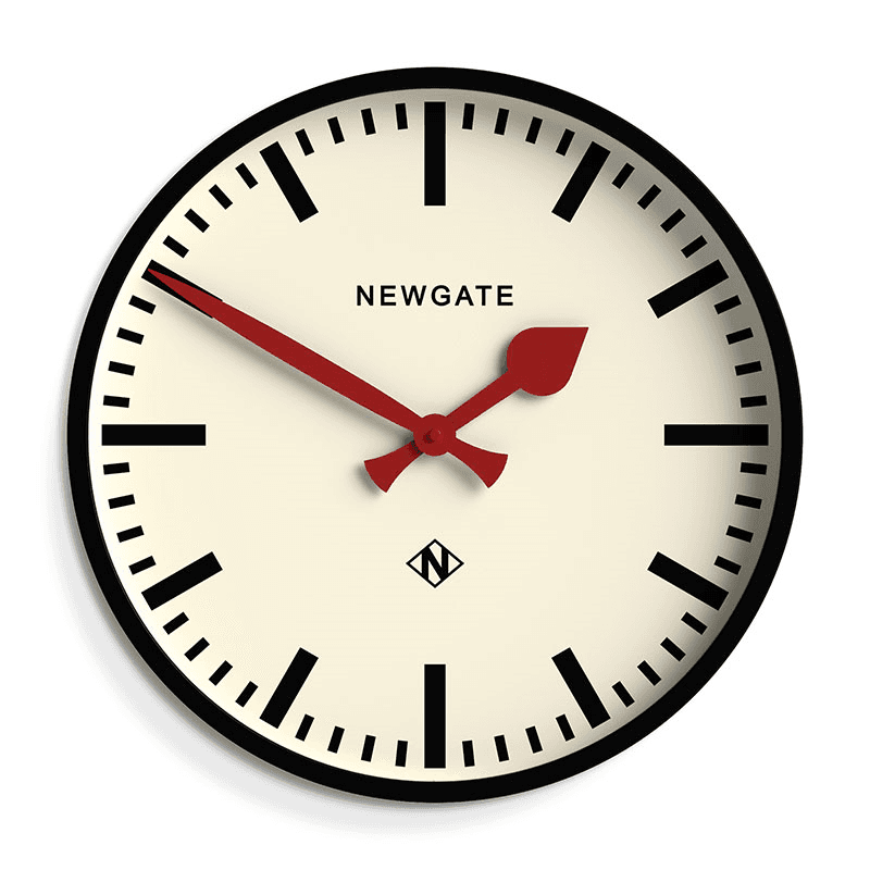 Universal Wall Clock, D43cm, Black