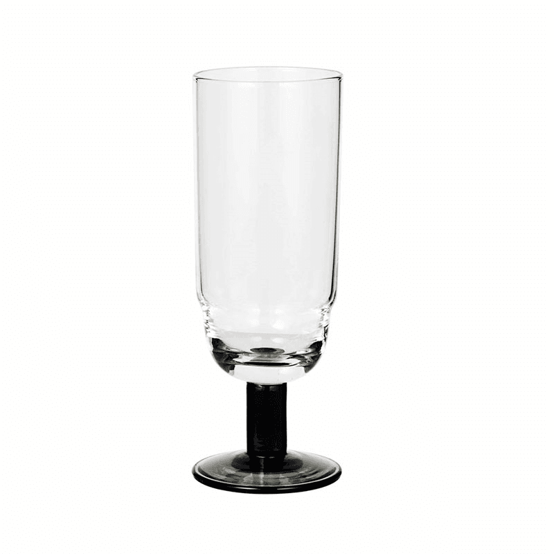 Nordic Bistro Champagne Glass, 200ml, Grey
