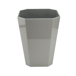 Image showing the Octagonal Lacquer Bin, H30cm, Chiffon product.