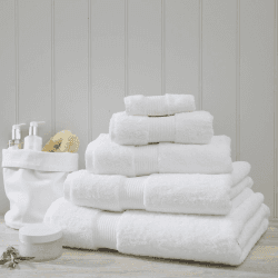Image showing the Egyptian Cotton Super jumbo bath sheet, 115 x 180cm, White product.