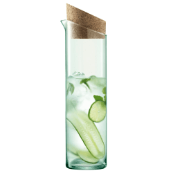 Image showing the Canopy Carafe, 1.3 Litre, clear/cork product.