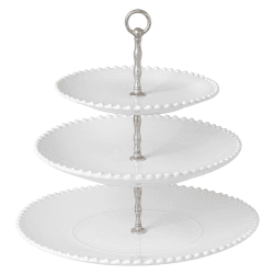 Image showing the Pearl Centrepiece, 33cm, white product.