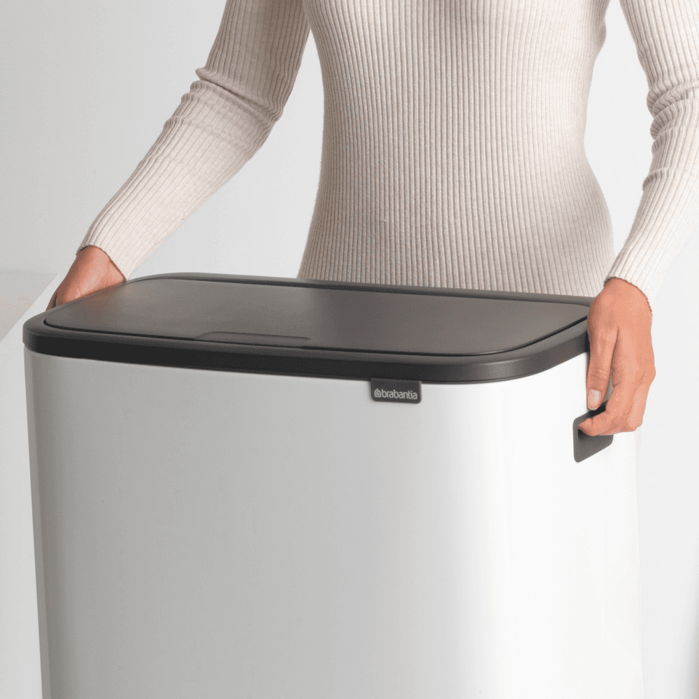 Bo Touch bin, 30 litre, white