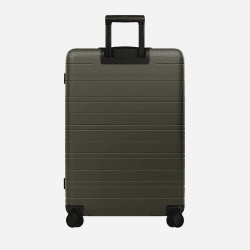 Image showing the H7 Smart Suitcase, H77 x W28 x L52cm, Dark Olive product.