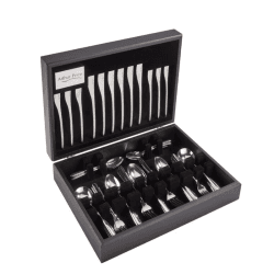 Image showing the Signature Echo 44 Piece 6 Person Cutlery Canteen, Stainless Steel product.