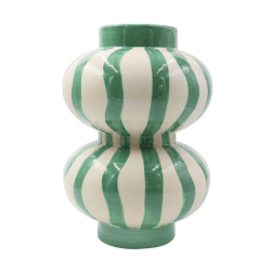 Image showing the Augusto Vase, H28cm, Rayas Bailarinas product.