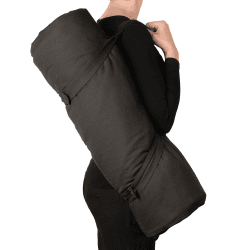 Image showing the Joy Vasiljev Meditation Mattress, 70 x 200cm, Dark Grey product.