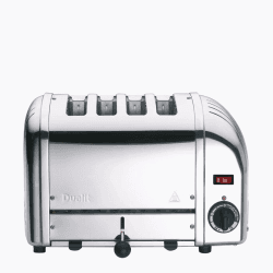 Image showing the Classic Vario 4 slot toaster, Polished product.