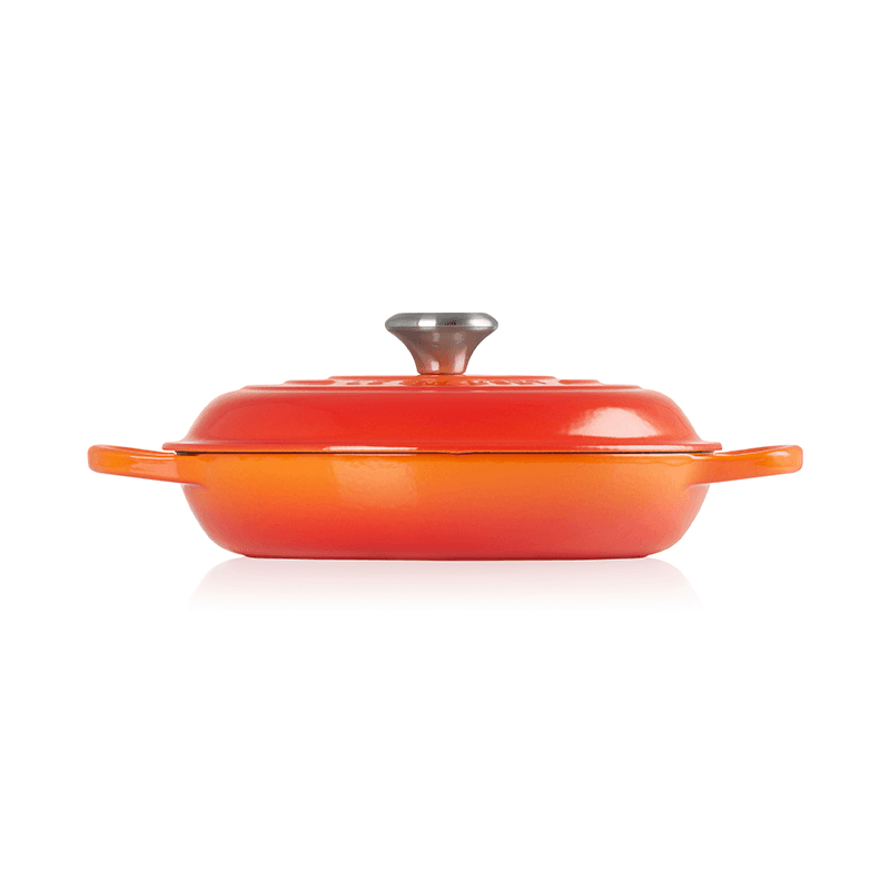 Signature Cast Iron Shallow casserole, 26cm - 2 litre, Volcanic