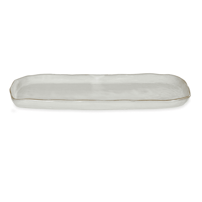 Ithaca Serving Tray, White