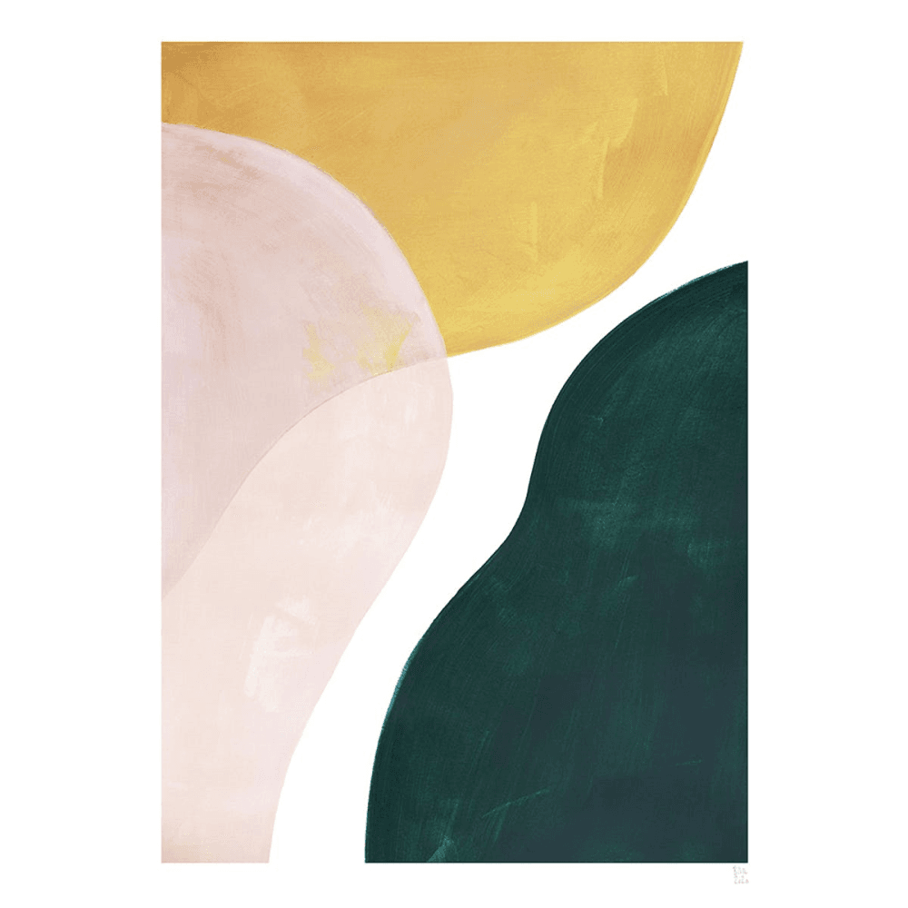 Transparent Rose - Berit Mogensen Lopez Art print, H40 x D30cm, Multi