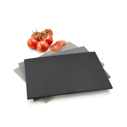 Image showing the Set of 3 Chopping Boards, Grey product.