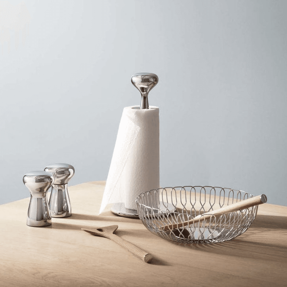 Alfredo by Alfredo Häberli Bread basket large, 26cm, Stainless Steel