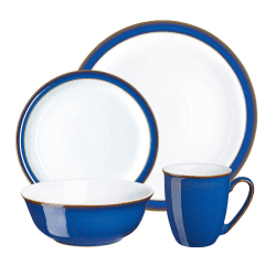 Image showing the Imperial Blue 16 piece tableware set product.