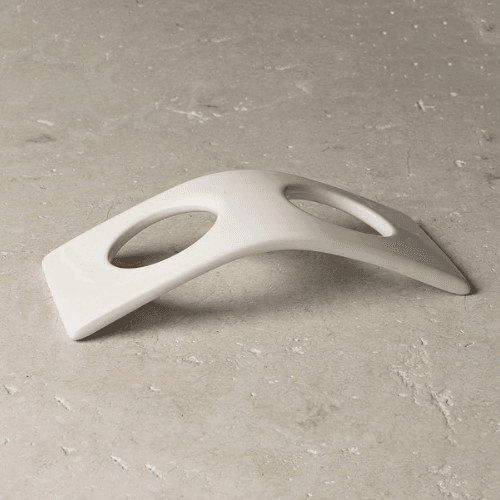Newcombe Ceramic Bottle arch, White