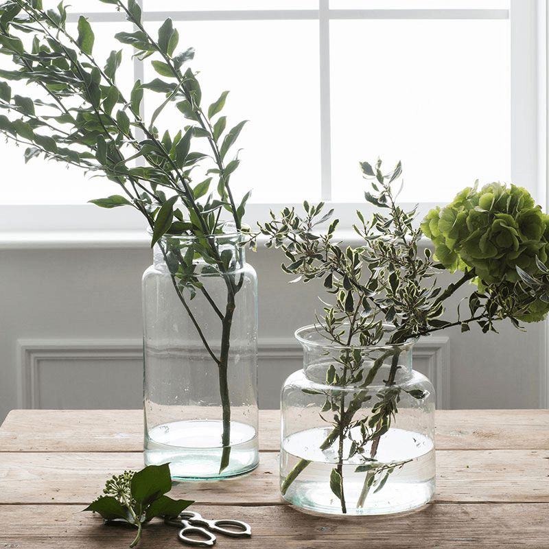 Broadwell Vase, H30cm, Clear