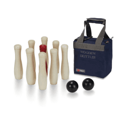 Image showing the Wooden Skittles Game product.