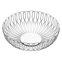 Image showing the Alfredo by Alfredo Häberli Bread basket large, 26cm, Stainless Steel product.