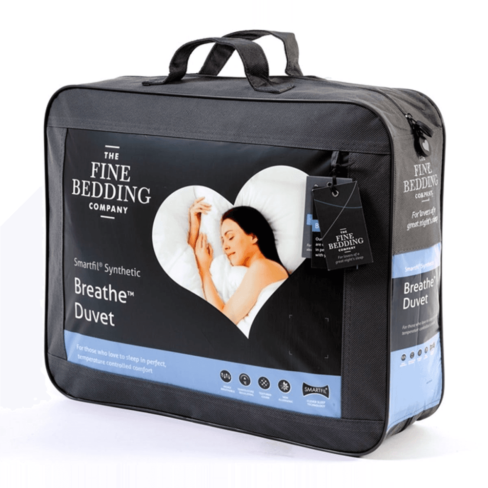 Breathe Double 13.5 tog duvet, White