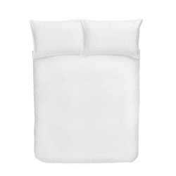 Image showing the 400Tc Cotton Sateen King Duvet Set, White product.