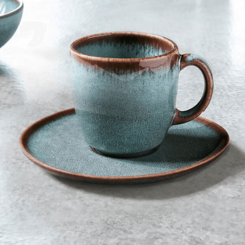 Lava Coffee Cup, 240ml, Turquoise