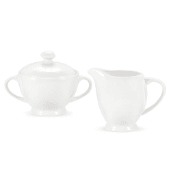 Image showing the Serendipity Sugar and Cream Jug, 220ml, White product.