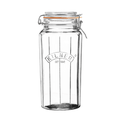 Image showing the Faceted Clip-Top Jar, 1.8L product.