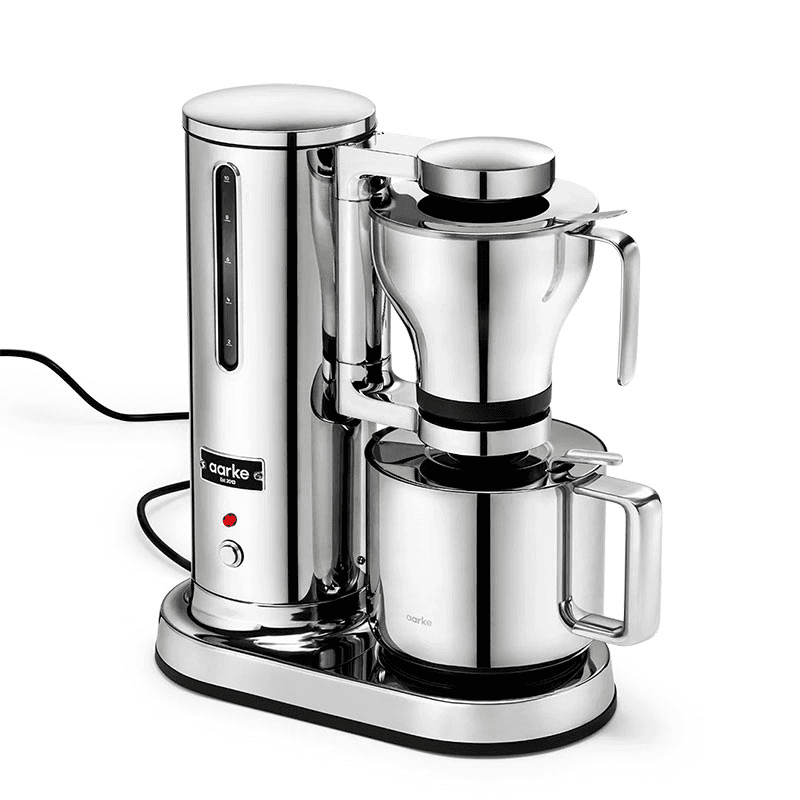 Electric Drip Coffee Brewer, 1.25L, Stainless Steel