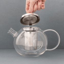Image showing the Darjeeling Glass Teapot, 1L product.