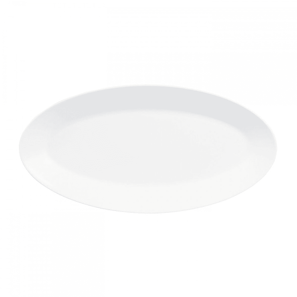 White Oval platter, 39 x 21.5cm