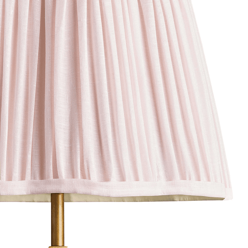scalloped Shade, 35cm, marshmallow linen