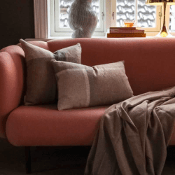 Image showing the Manhattan Cushion Cover, H40 x W60cm, Beige product.