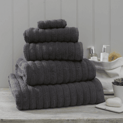 Image showing the Hydrocotton Super jumbo bath sheet, 115 x 180cm, Slate product.