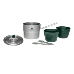 Image showing the Cook & Brew Cook Set For Two, 1L, Stainless Steel product.