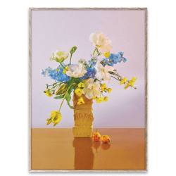 Image showing the BLOOM 04 Art Print, 50 x 70cm, Violet product.