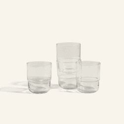 Image showing the Short Night & Day Set of 4 Glasses, 350ml, Clear product.
