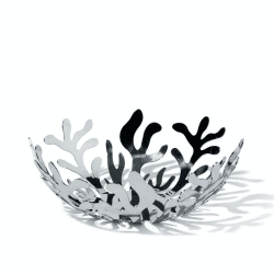 Image showing the Mediterraneo by Emma Silvestris Fruit holder, 21cm, Stainless Steel product.