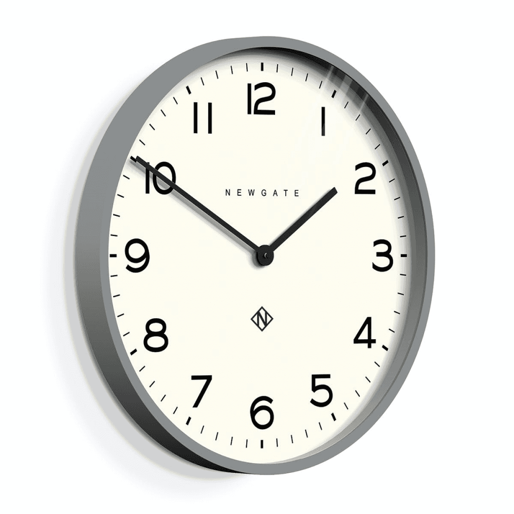 Echo Number One Wall clock, Dia53cm, Posh Grey