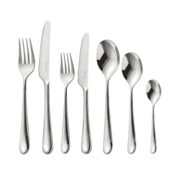 Image showing the Kingham Bright 56 piece cutlery set, Stainless Steel product.
