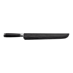 Image showing the Katana Saya Pakkawood Tako Sashimi, 27cm Damascus Blade product.